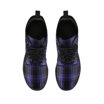 Dunlop Tartan Leather Boots