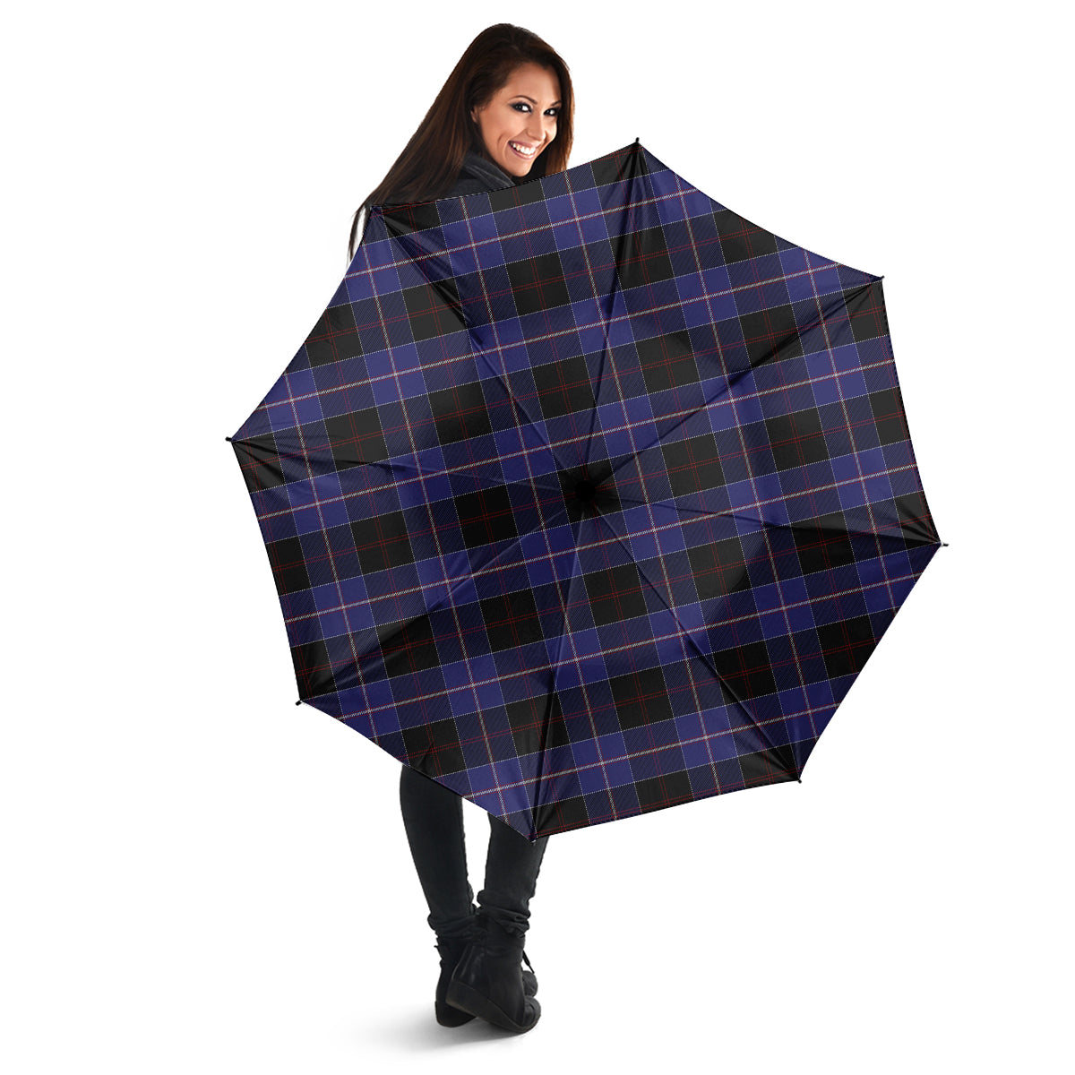 Dunlop Tartan Umbrella - Tartanvibesclothing