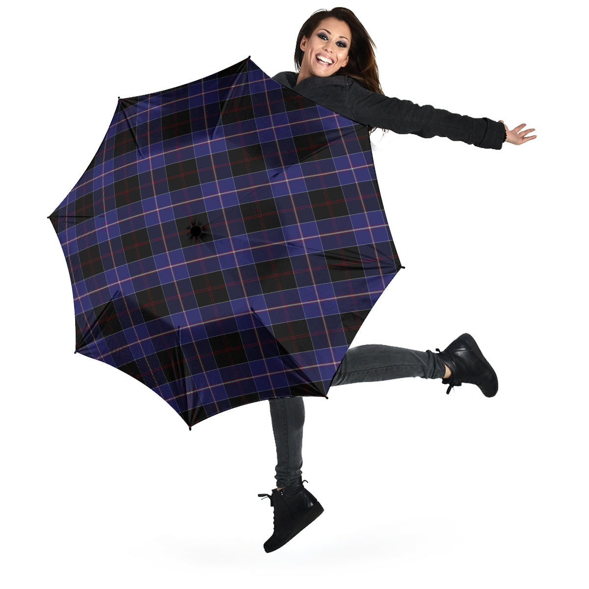 Dunlop Tartan Umbrella - Tartanvibesclothing