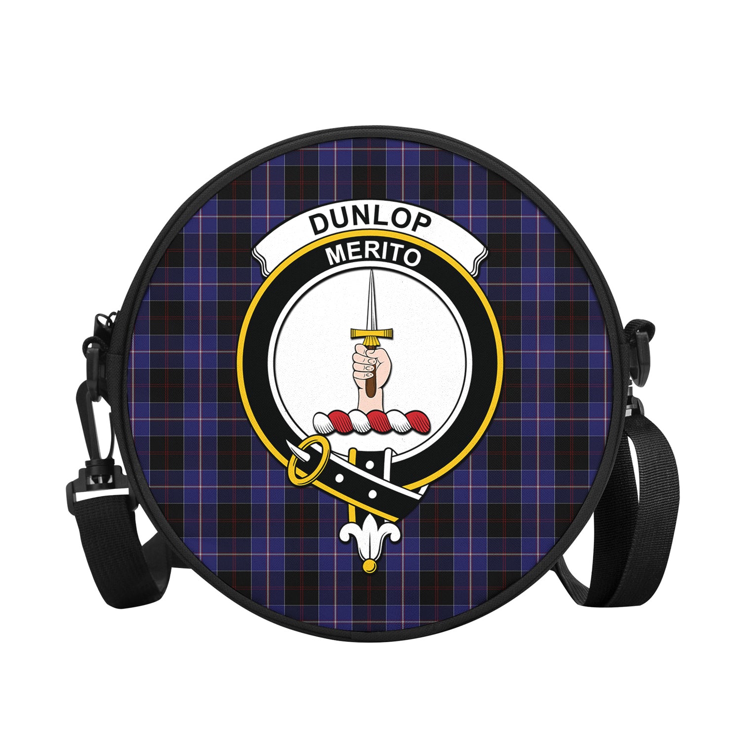 dunlop-tartan-round-satchel-bags-with-family-crest