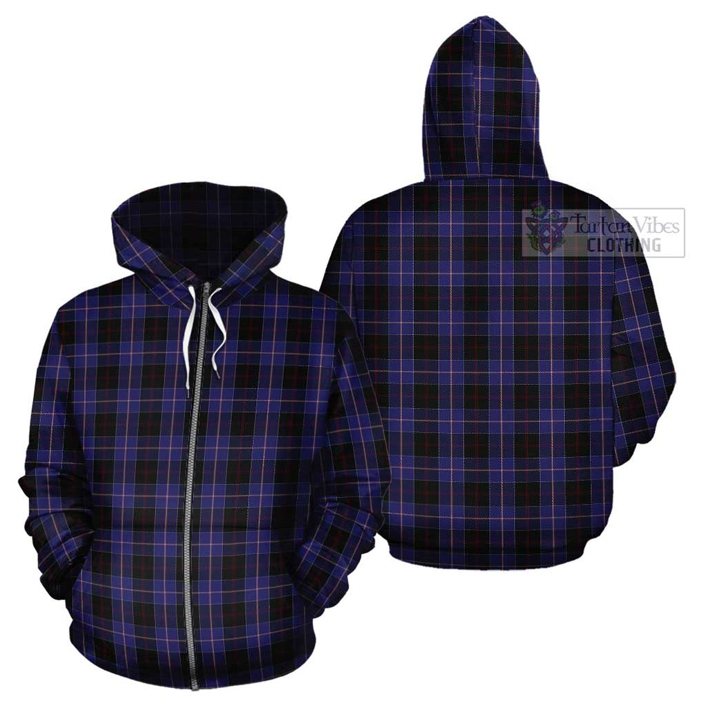 Dunlop Tartan Cotton Hoodie Zip Hoodie - Tartan Vibes Clothing