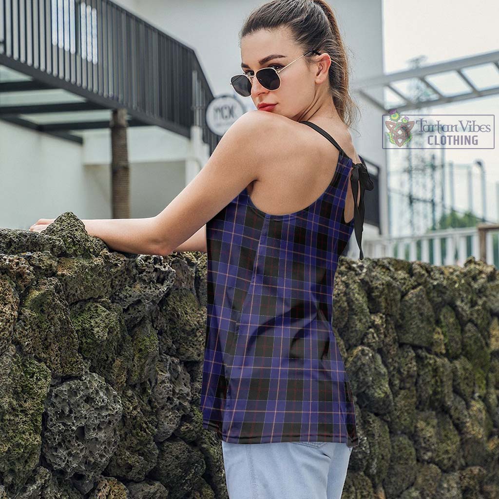 Tartan Vibes Clothing Dunlop Tartan Loose Halter Neck Camisole