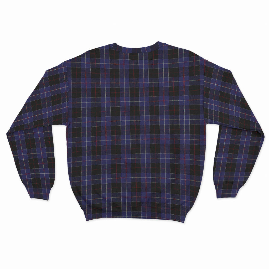 Dunlop Tartan Sweatshirt with Family Crest - Tartan Vibes Clothing