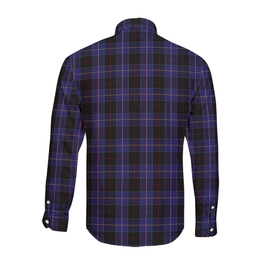 dunlop-tartan-long-sleeve-button-up-shirt-with-family-crest