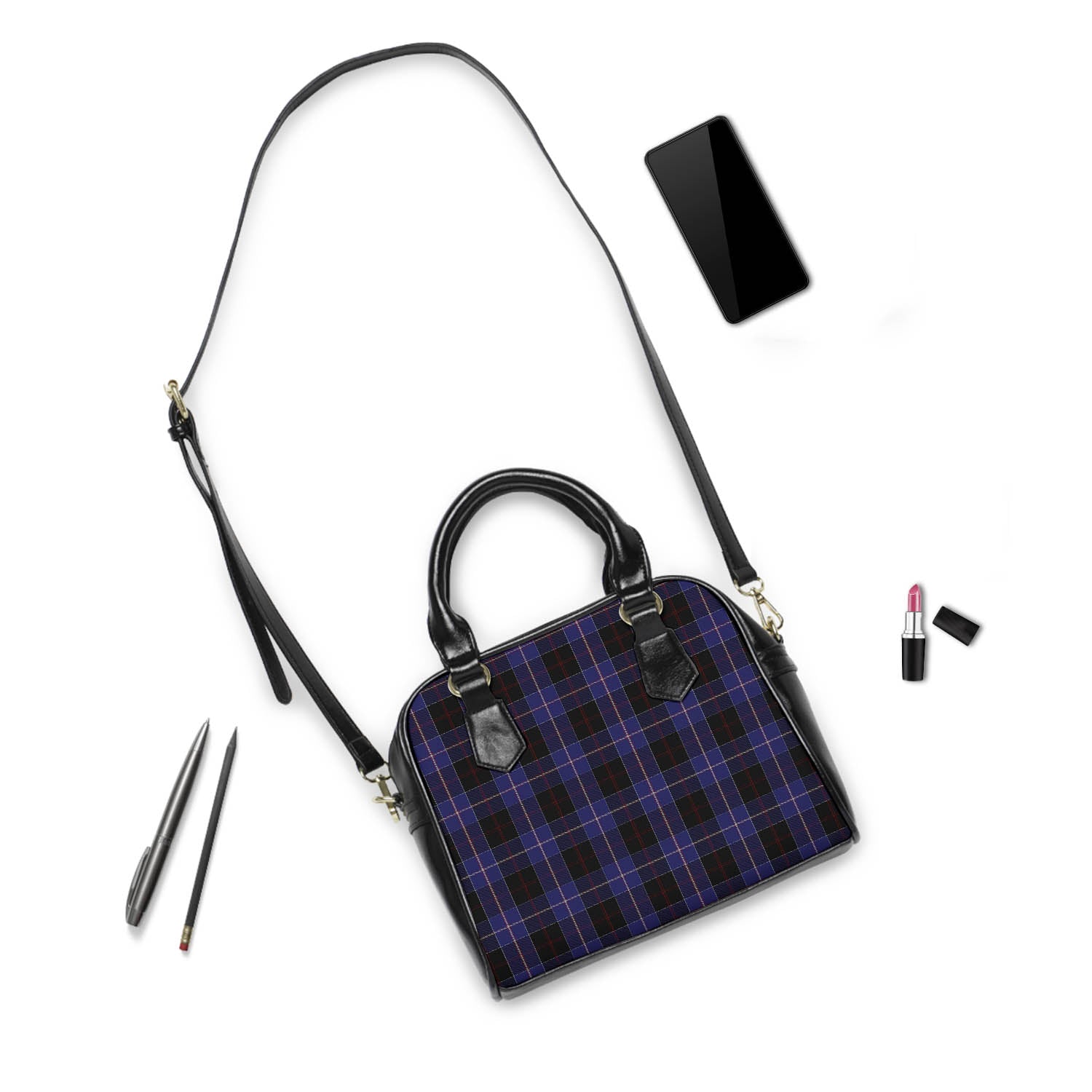 Dunlop Tartan Shoulder Handbags - Tartanvibesclothing