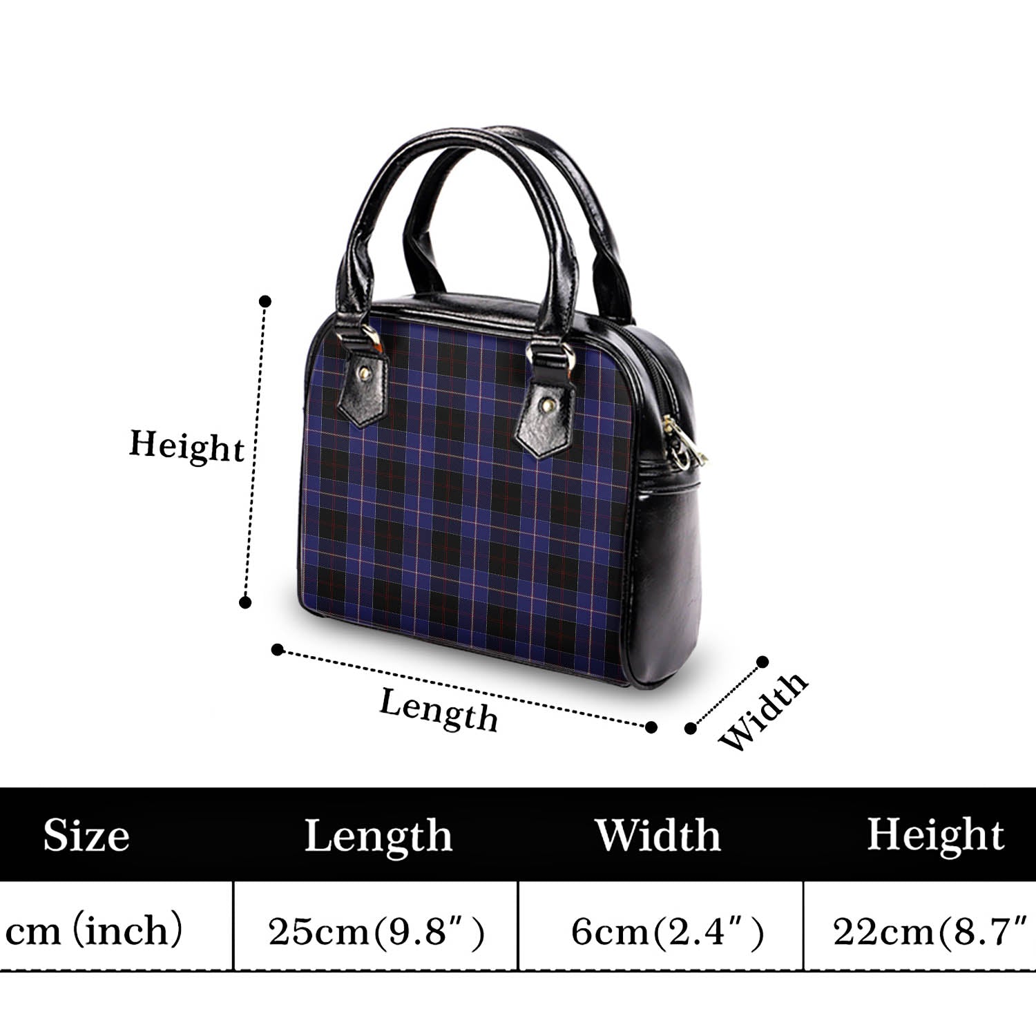 Dunlop Tartan Shoulder Handbags - Tartanvibesclothing