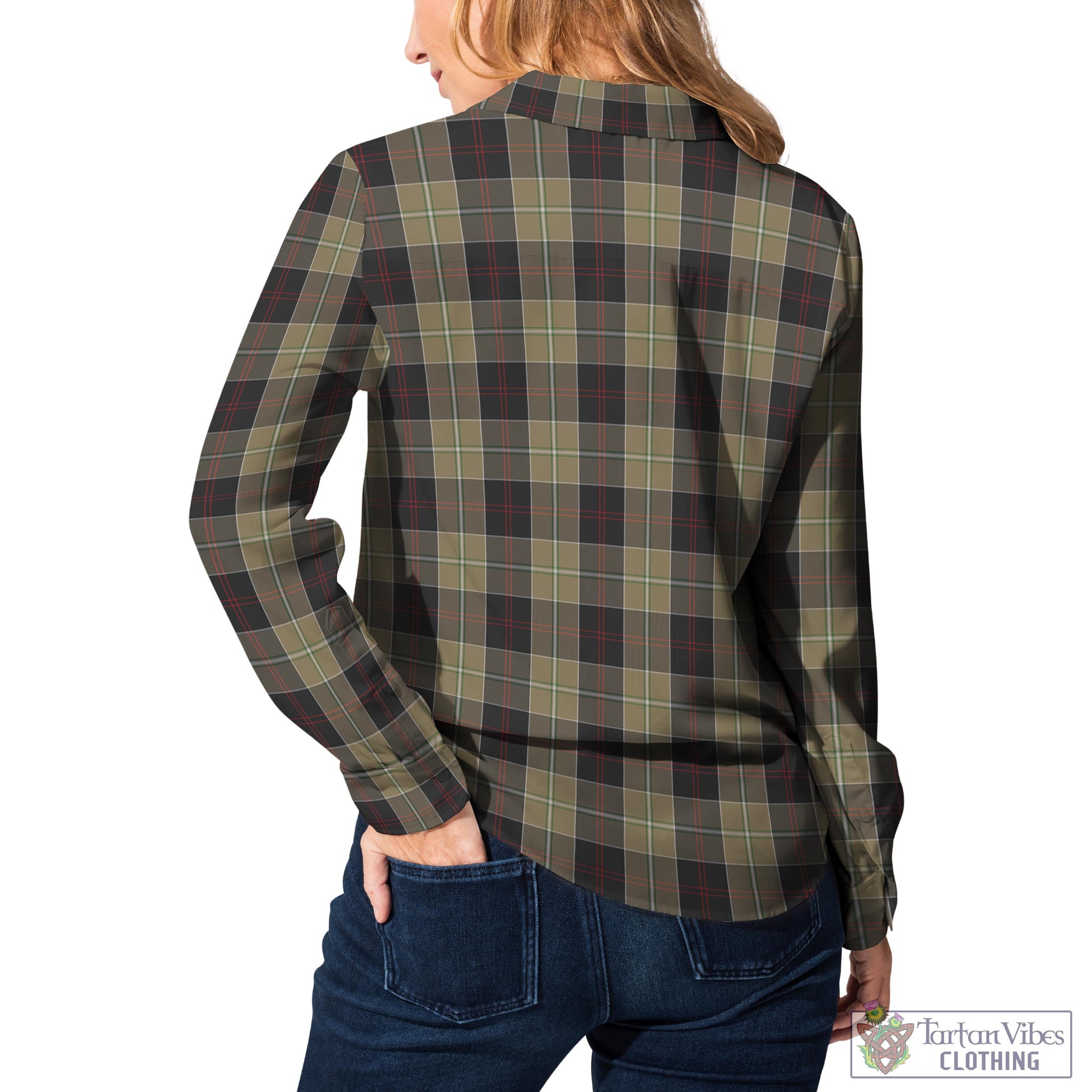 Dunlop Hunting Tartan Womens Casual Shirt