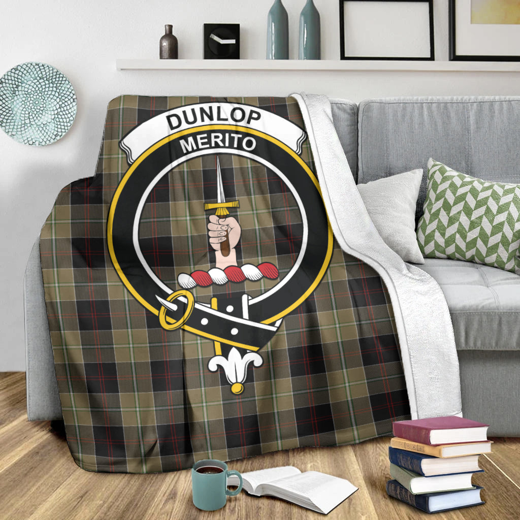 dunlop-hunting-tartab-blanket-with-family-crest