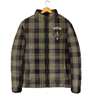 Dunlop Hunting Tartan Padded Jacket with Family Crest