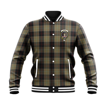 Dunlop Hunting Tartan Baseball Jacket with Family Crest