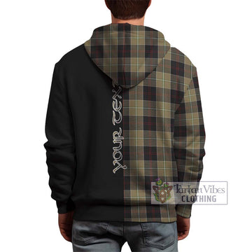 Dunlop Hunting Tartan Hoodie with Family Crest and Half Of Me Style