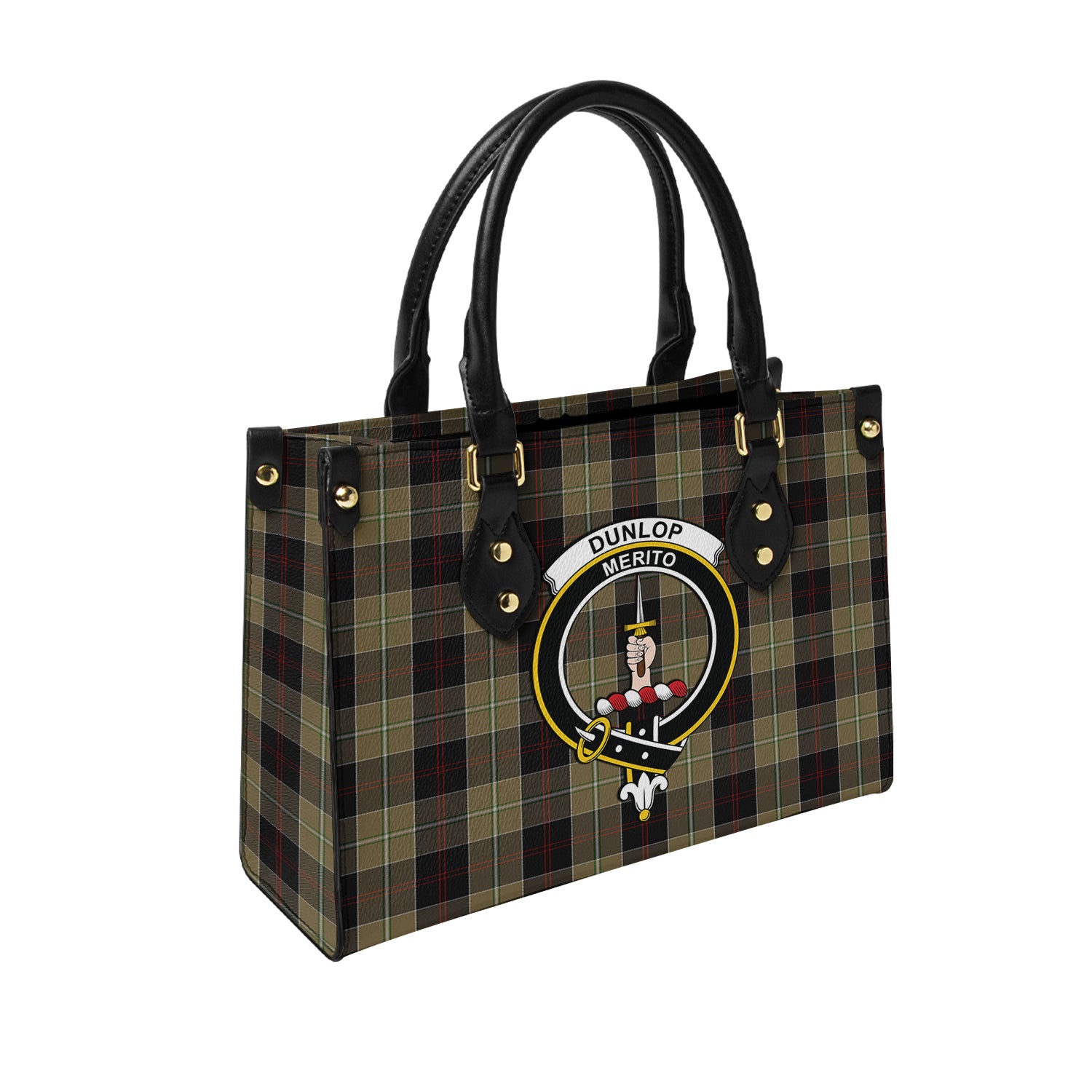 dunlop-hunting-tartan-leather-bag-with-family-crest