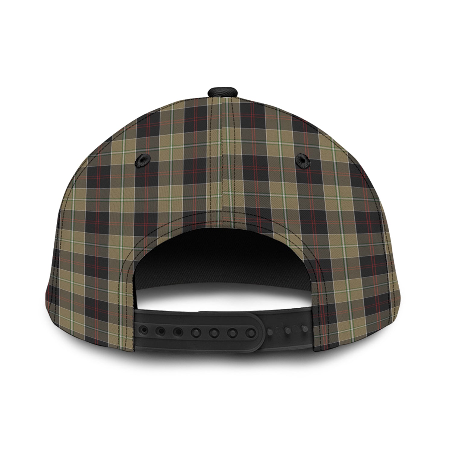 Dunlop Hunting Tartan Classic Cap with Family Crest - Tartan Vibes Clothing