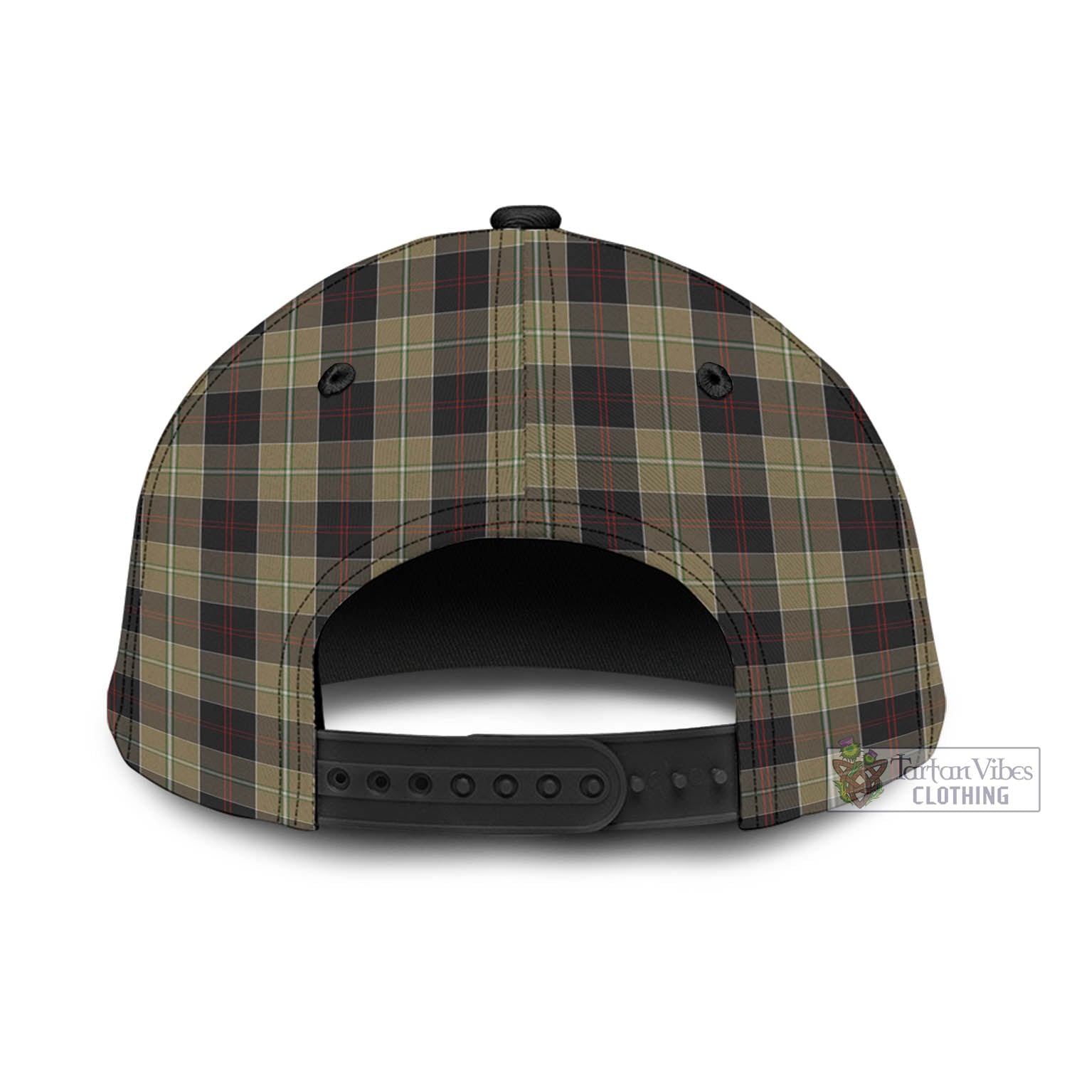 Tartan Vibes Clothing Dunlop Hunting Tartan Classic Cap with Family Crest In Me Style