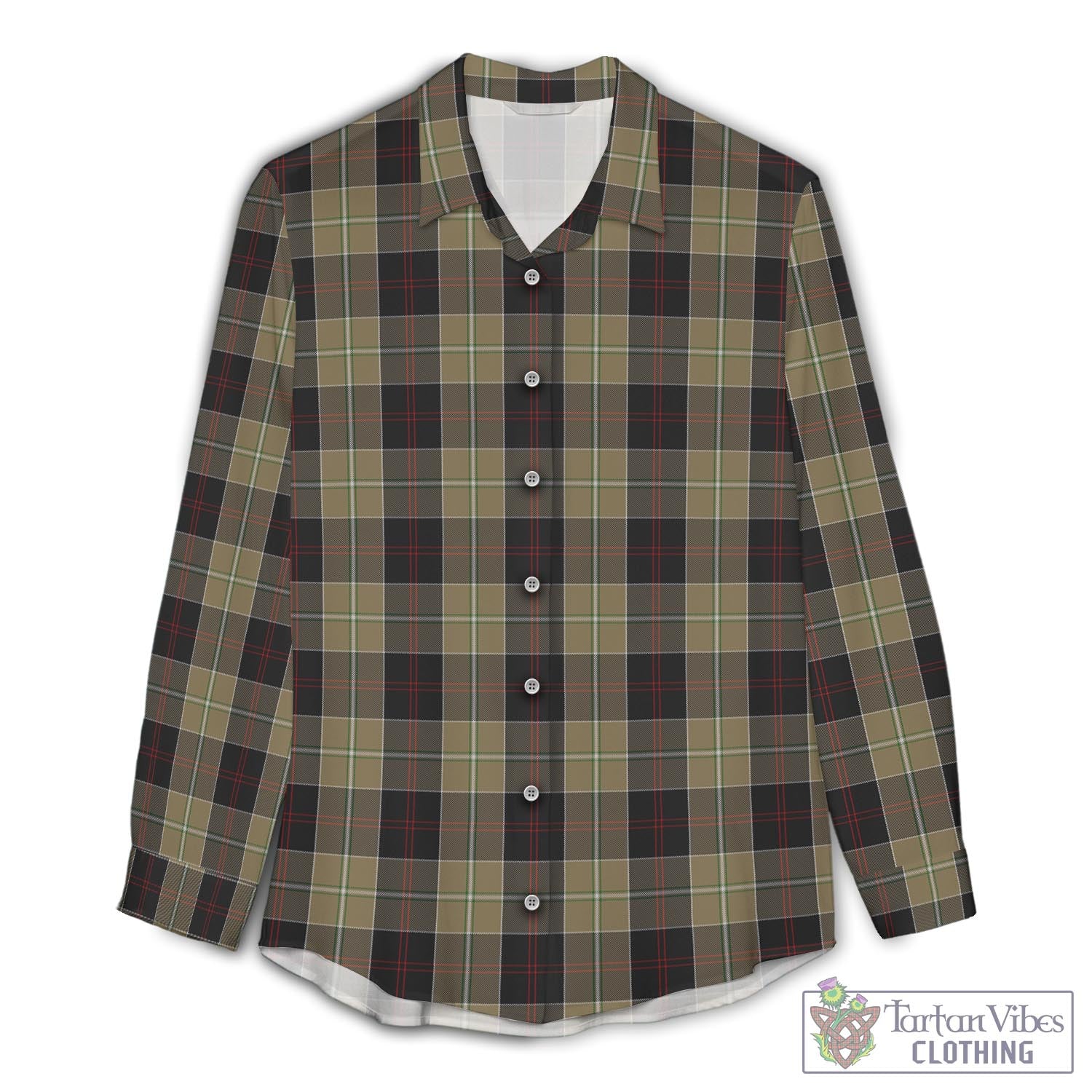 Dunlop Hunting Tartan Womens Casual Shirt