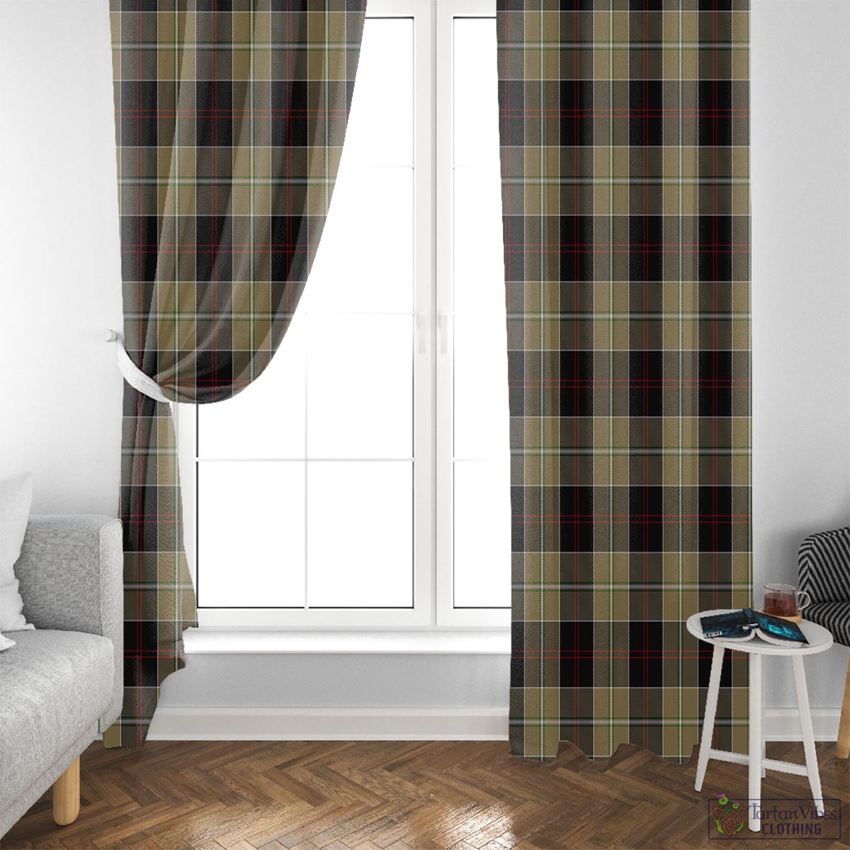 Dunlop Hunting Tartan Window Curtain