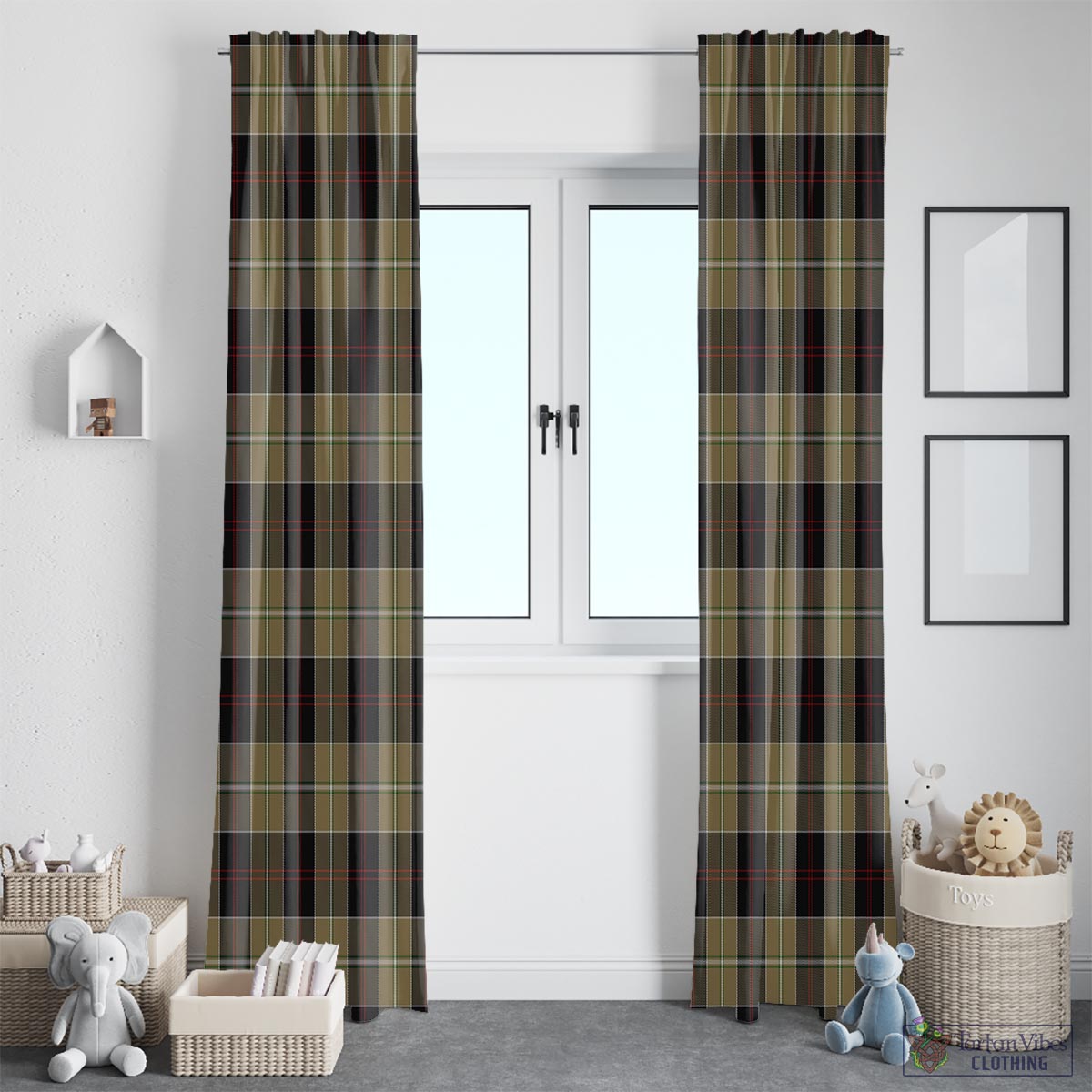 Dunlop Hunting Tartan Window Curtain