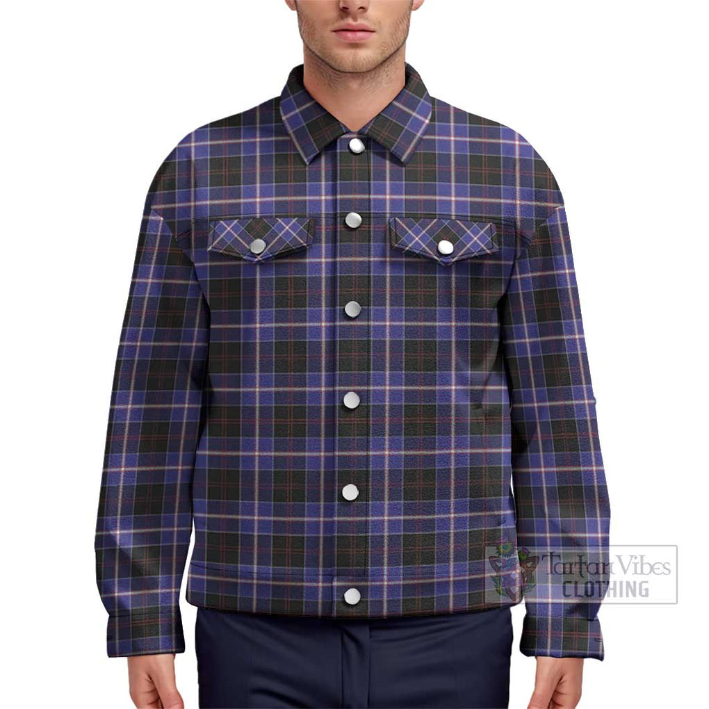 Dunlop Modern Tartan Unisex Lapel Cotton Jacket Unisex - Tartan Vibes Clothing