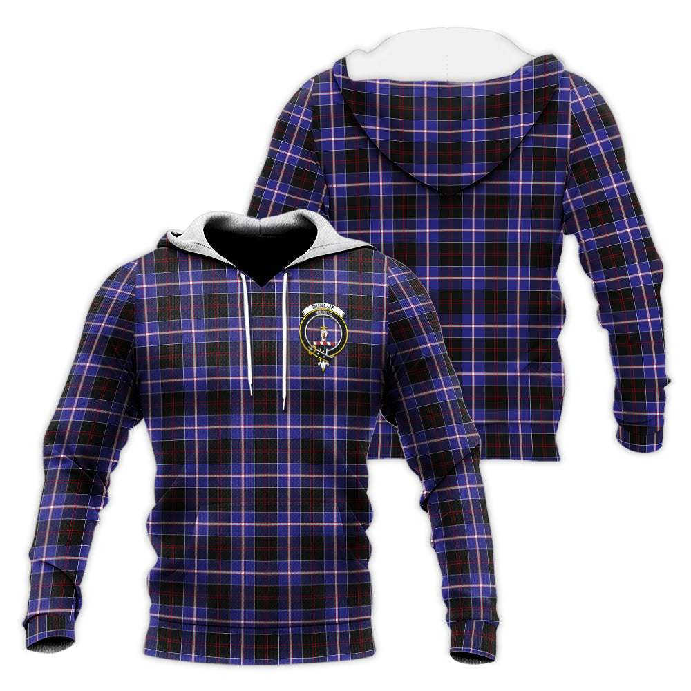 dunlop-modern-tartan-knitted-hoodie-with-family-crest