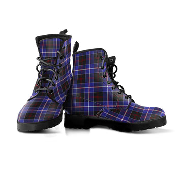 Dunlop Modern Tartan Leather Boots