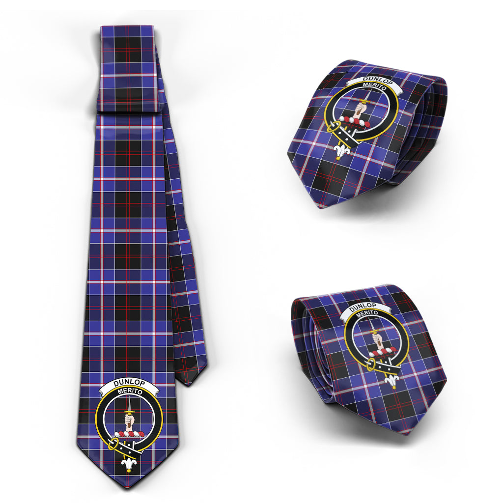 dunlop-modern-tartan-classic-necktie-with-family-crest