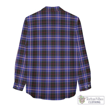 Dunlop Modern Tartan Women's Casual Shirt with Family Crest