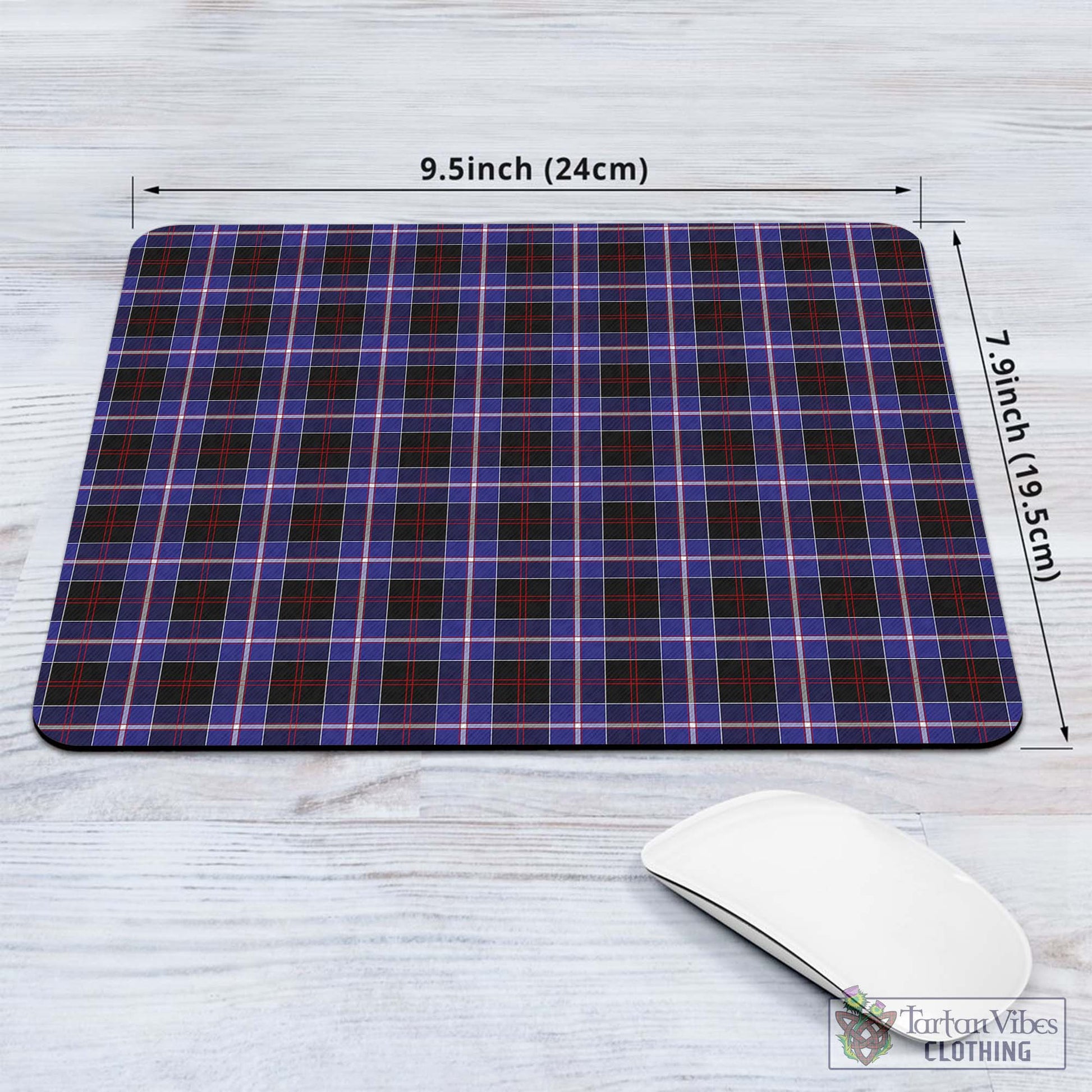 Tartan Vibes Clothing Dunlop Modern Tartan Mouse Pad