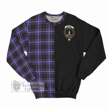 Dunlop Modern Tartan Sweatshirt with Family Crest and Half Of Me Style