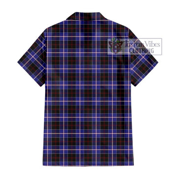 Dunlop Modern Tartan Short Sleeve Button Shirt with Family Crest DNA In Me Style