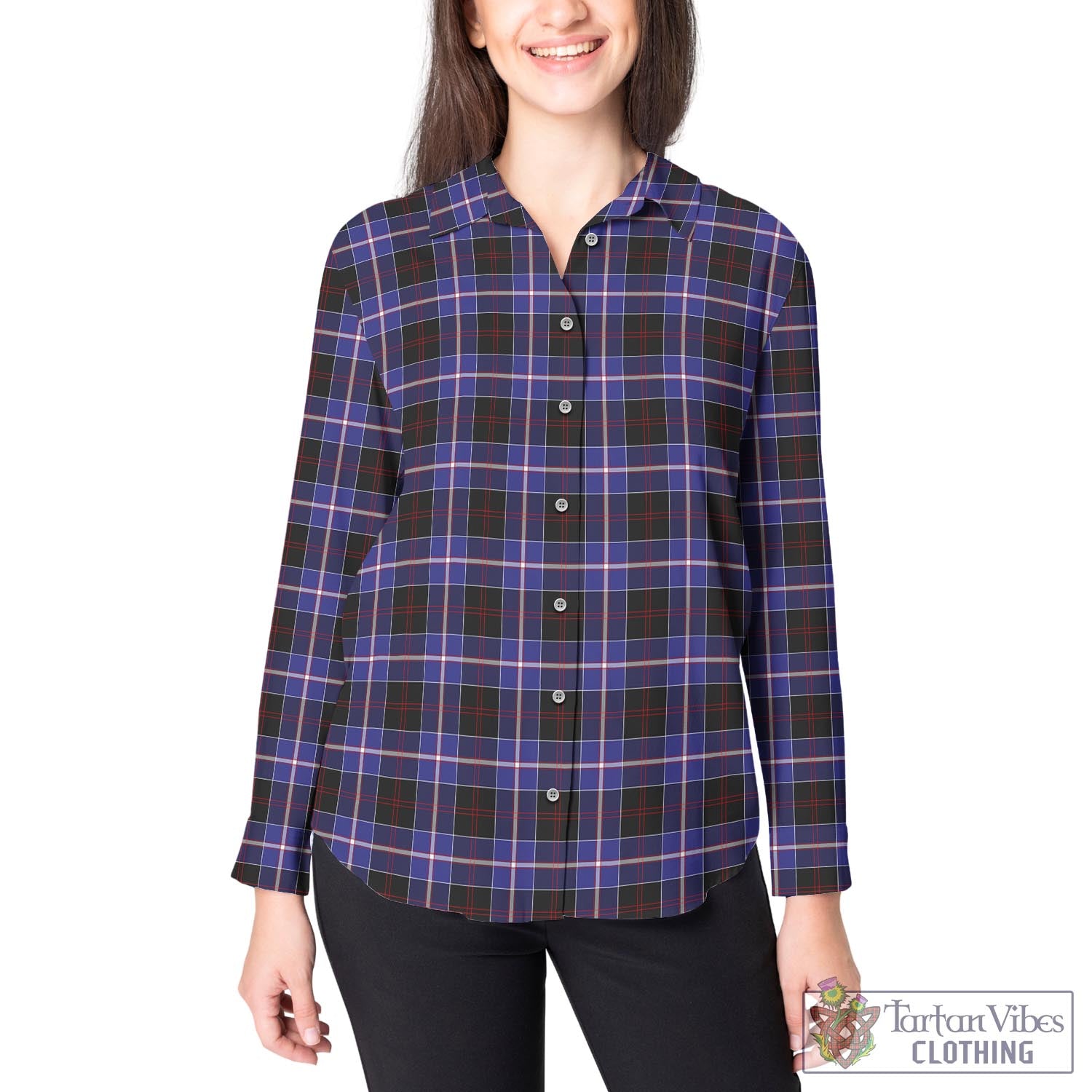 Dunlop Modern Tartan Womens Casual Shirt