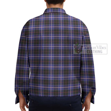 Dunlop Modern Tartan Unisex Lapel Cotton Jacket