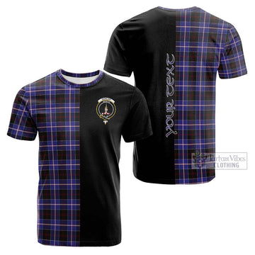 Dunlop Modern Tartan Cotton T-shirt with Family Crest and Half Of Me Style