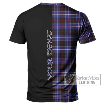 Dunlop Modern Tartan T-Shirt with Family Crest and Half Of Me Style