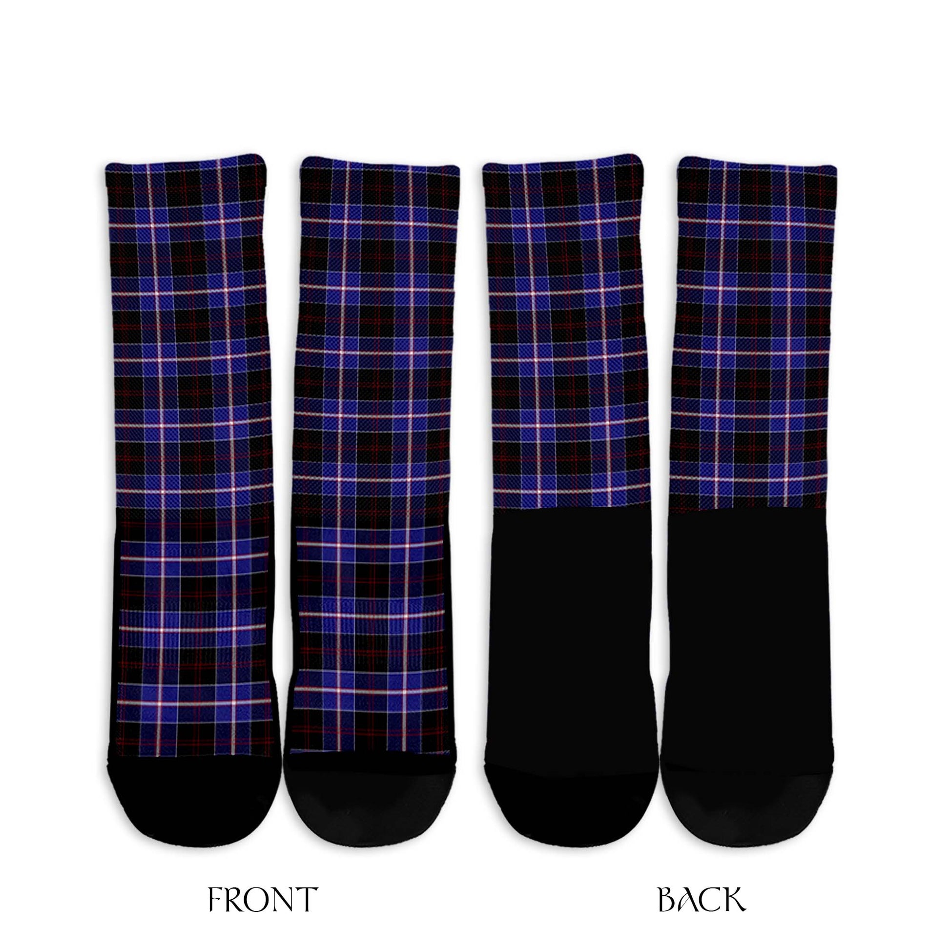 Dunlop Modern Tartan Crew Socks - Tartanvibesclothing