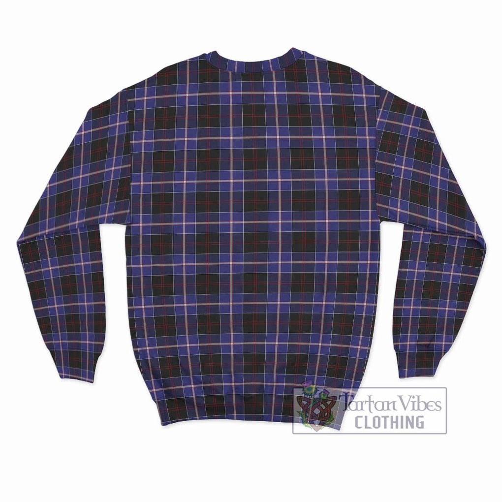 Dunlop Modern Tartan Sweatshirt with Family Crest DNA In Me Style - Tartanvibesclothing Shop