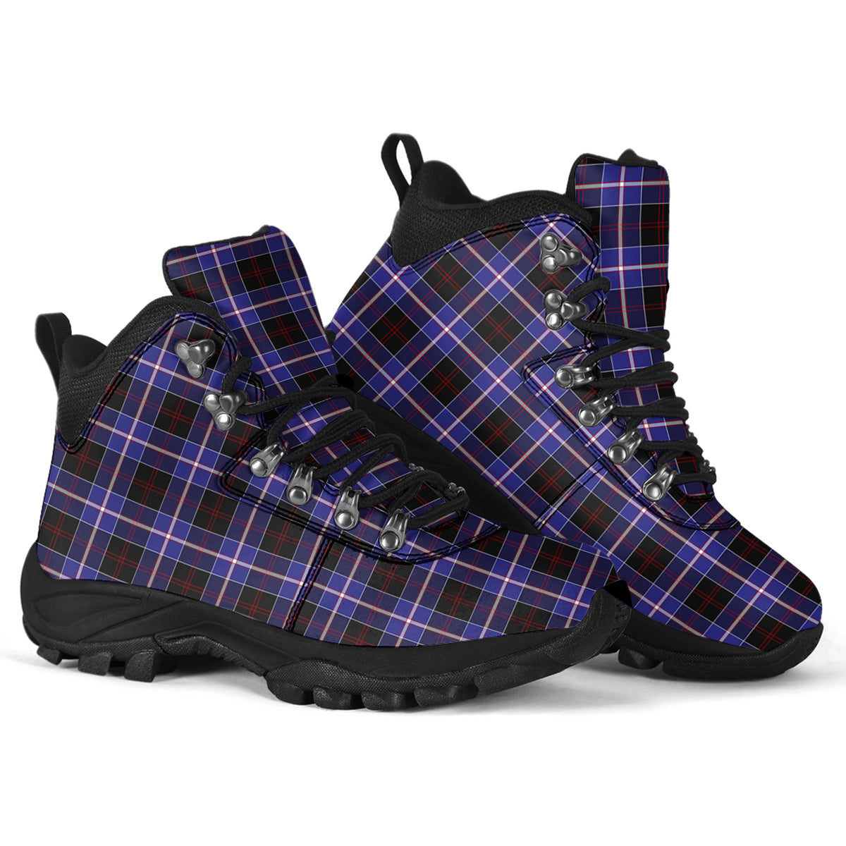 Dunlop Modern Tartan Alpine Boots - Tartanvibesclothing