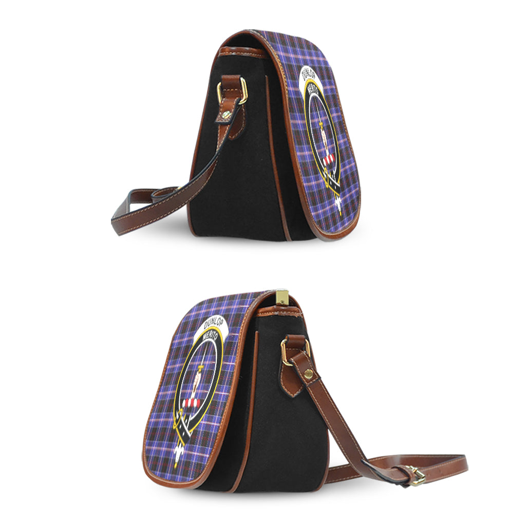 dunlop-modern-tartan-saddle-bag-with-family-crest