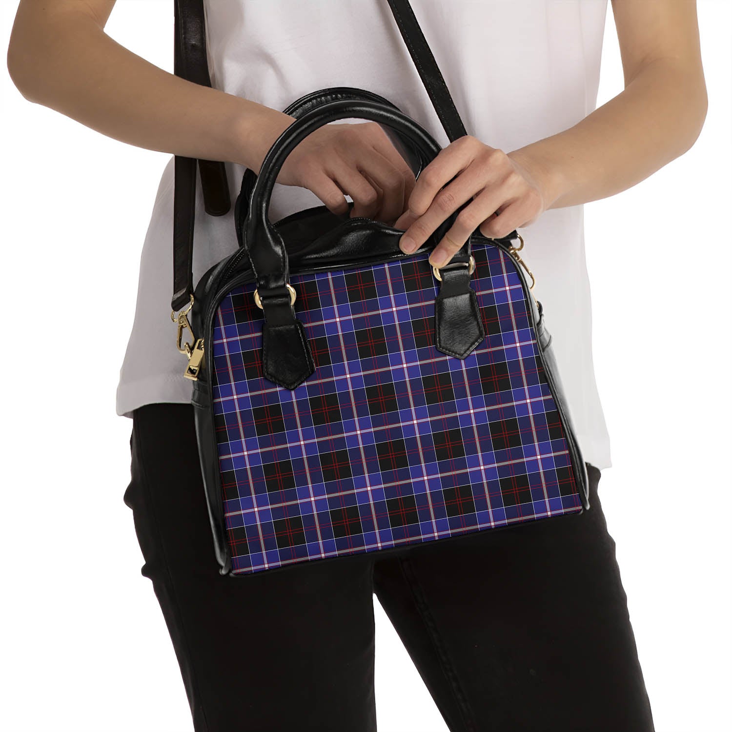 Dunlop Modern Tartan Shoulder Handbags - Tartanvibesclothing