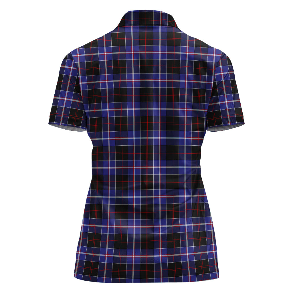 dunlop-modern-tartan-polo-shirt-for-women