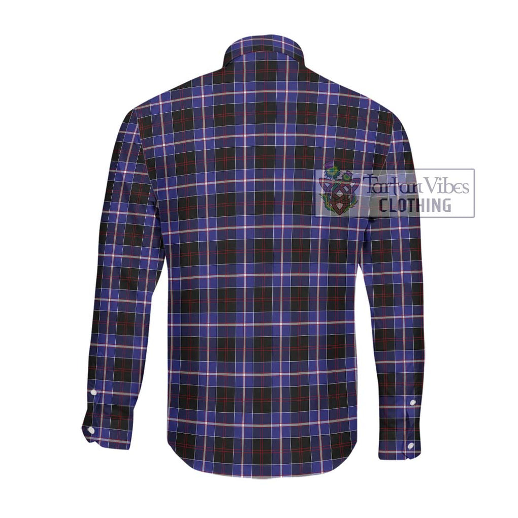 Dunlop Modern Tartan Long Sleeve Button Shirt with Family Crest DNA In Me Style - Tartanvibesclothing Shop