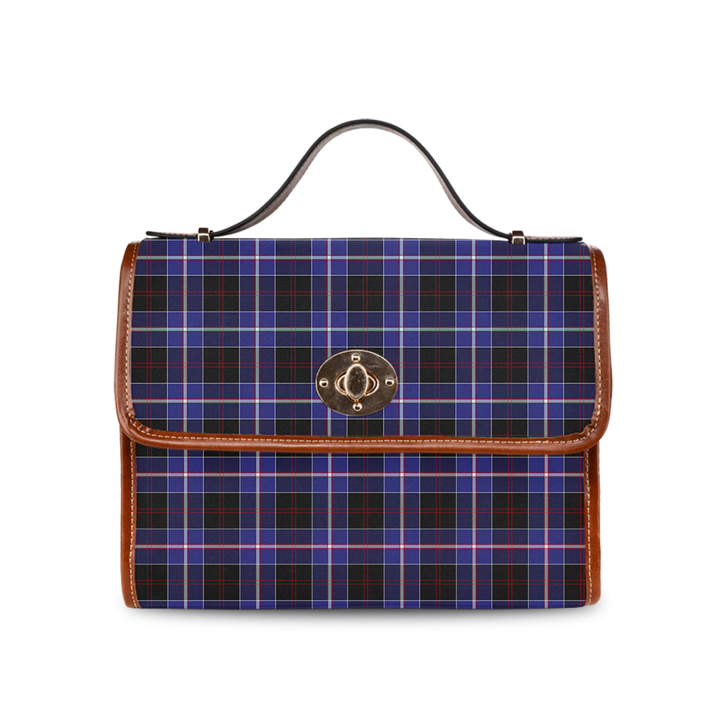 dunlop-modern-tartan-leather-strap-waterproof-canvas-bag