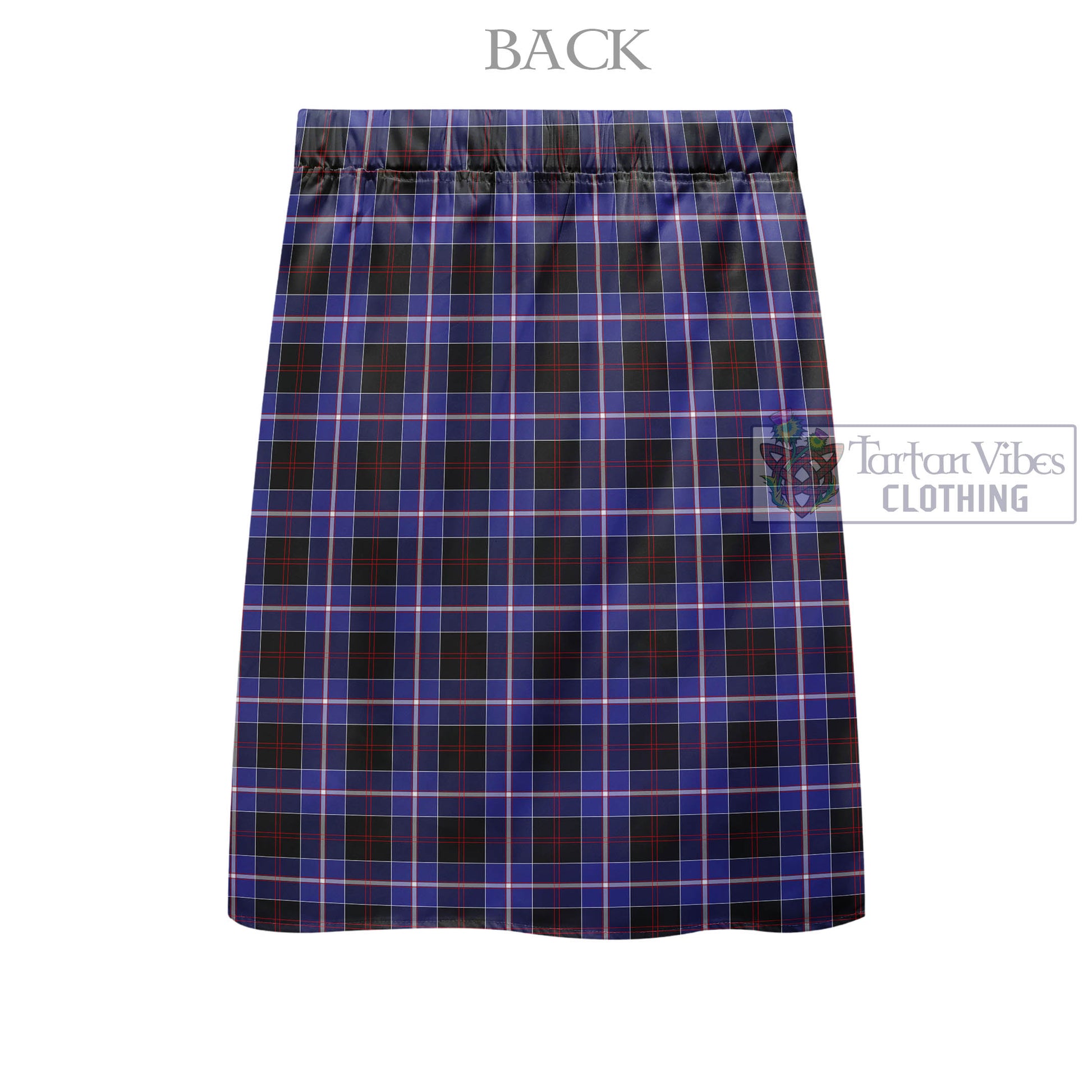 Tartan Vibes Clothing Dunlop Modern Tartan Men's Pleated Skirt - Fashion Casual Retro Scottish Style