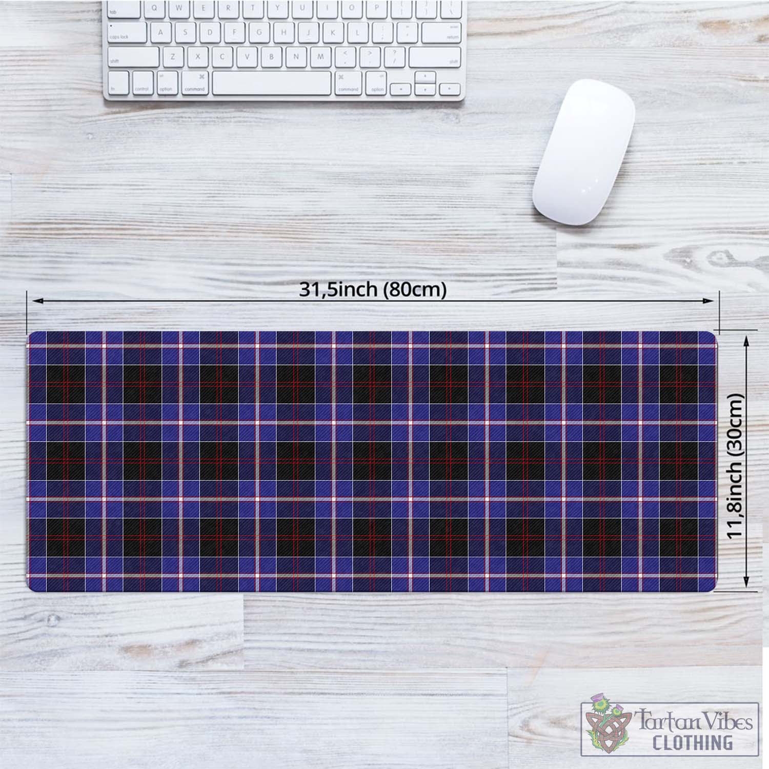 Tartan Vibes Clothing Dunlop Modern Tartan Mouse Pad