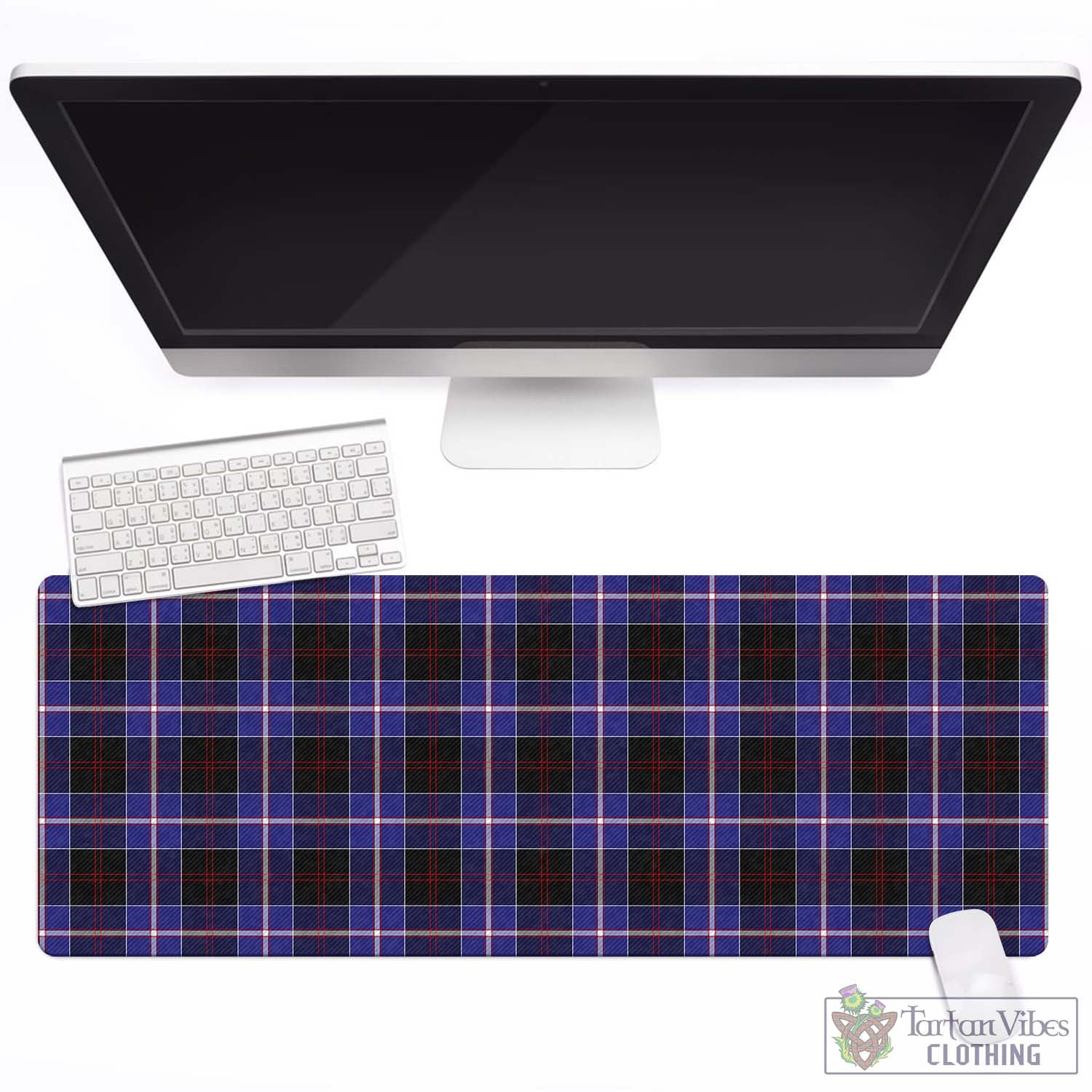 Tartan Vibes Clothing Dunlop Modern Tartan Mouse Pad