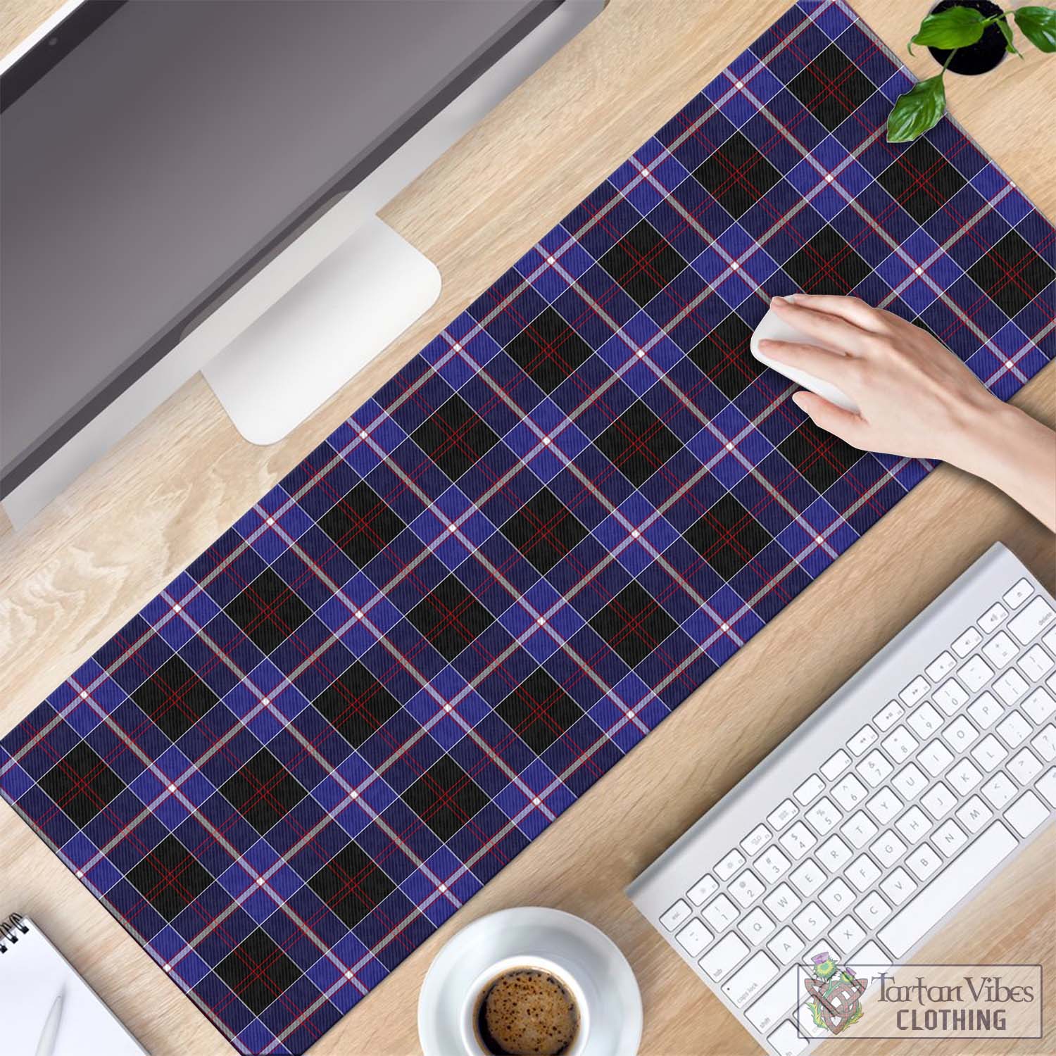 Tartan Vibes Clothing Dunlop Modern Tartan Mouse Pad