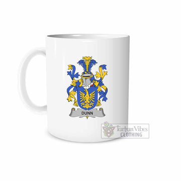 Dunn Irish Clan Coat of Arms Ceramic Mug