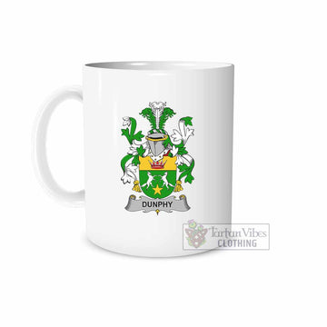 Dunphy Irish Clan Coat of Arms Ceramic Mug