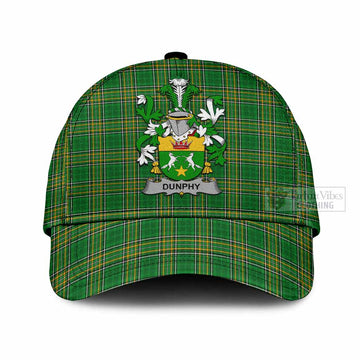 Dunphy Irish Clan Tartan Classic Cap with Coat of Arms