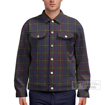 Durie Tartan Unisex Lapel Cotton Jacket