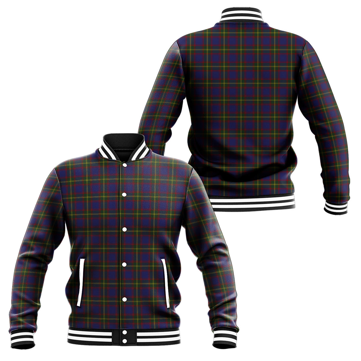 Durie Tartan Baseball Jacket Unisex - Tartan Vibes Clothing
